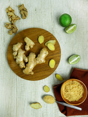 Fresh Ginger grown in Alabama by Wade Greens