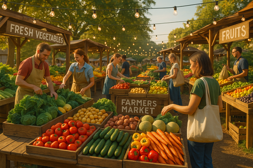 farmers market