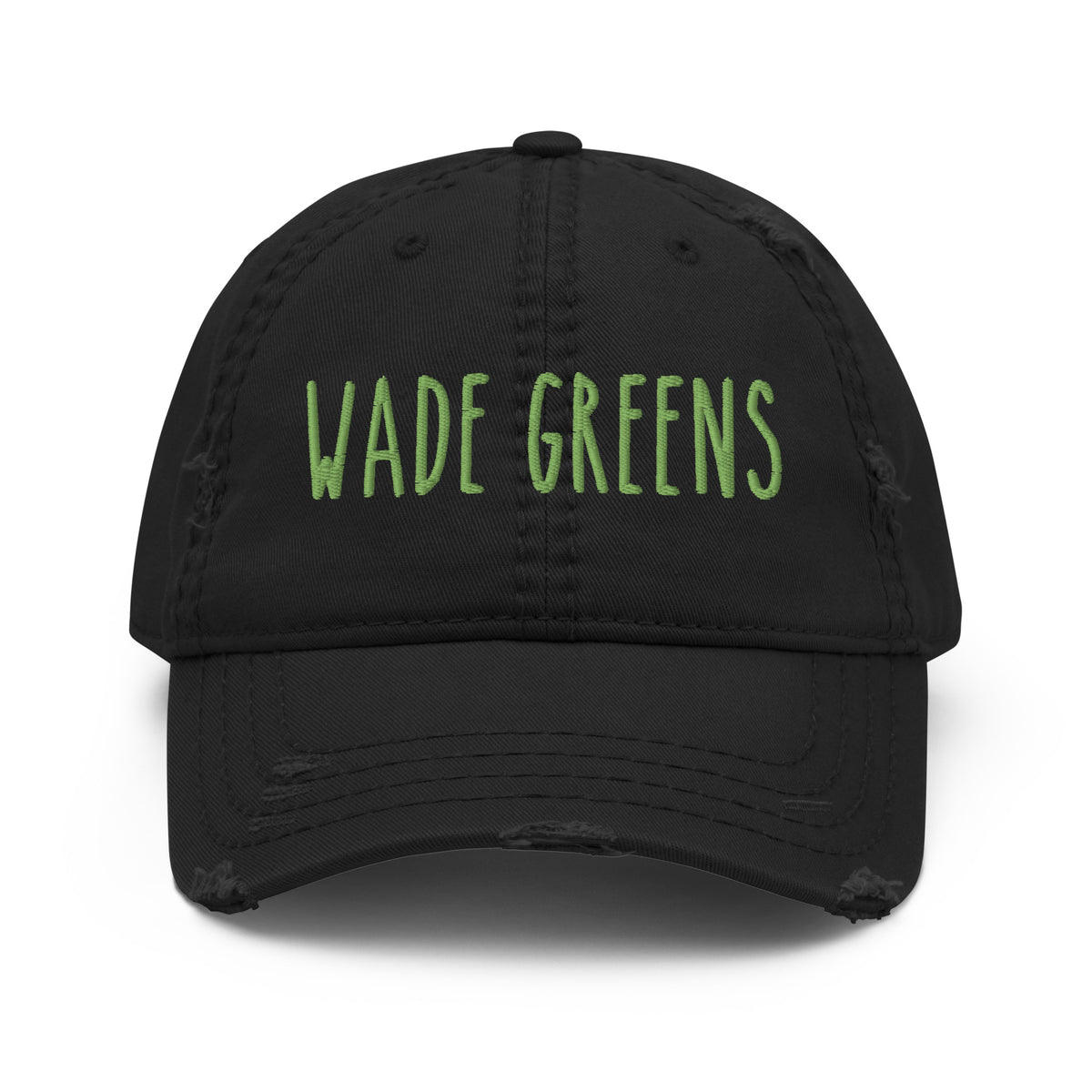 Wade Greens Distressed Dad Hat